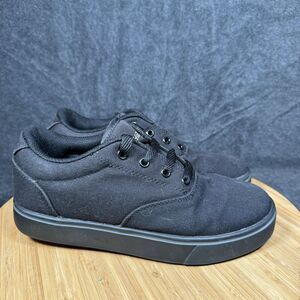 Heelys‎ Launch Size KIDS Youth 5 Black Canvas Skate Shoes